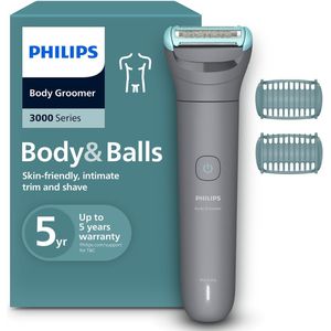 Philips - Series 3000 - Bodygroomer - Body Trimmer - BG3480/15 - 2 extra Trimkammen