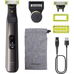 Philips QP6552/15 baardtrimmer Batterij/Accu 20 1 cm Nat en droog Chroom