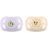 Philips - Avent Ultra Start - Fopspeen - 2 Stuks - Siliconen - Vrij van BPA