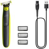 Philips Norelco OneBlade 360 - Ontharingsapparaat - Grijs - Vervangbare Scheerkoppen