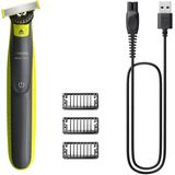 Philips Norelco OneBlade 360 - Ontharingsapparaat - Grijs - Vervangbare Scheerkoppen