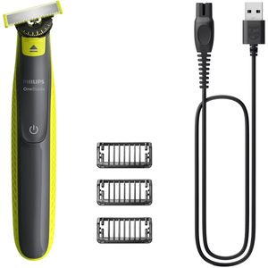 Philips Norelco OneBlade 360 - Ontharingsapparaat - Grijs - Vervangbare Scheerkoppen