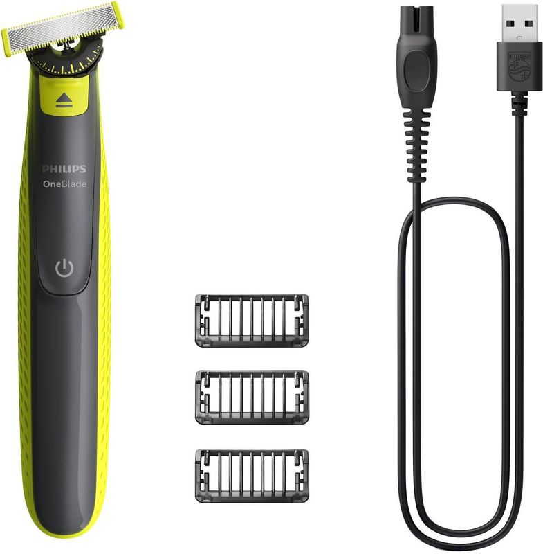 Philips Norelco OneBlade 360 - Ontharingsapparaat - Grijs - Vervangbare Scheerkoppen