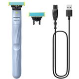 Philips OneBlade First Shave - Scheerapparaat - Zwart - Anti-Frictie Mesje
