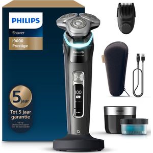Philips - Shaver i9000 Prestige - Elektrisch Scheerapparaat - Zwart - XP9200/33