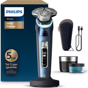 Philips - Shaver i9000 Prestige - Elektrisch Scheerapparaat - Blauw - XP9201/30
