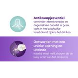 Philips Avent Natural Response 1 babyfles – 330 ml – flow 4 - schildpad - SCY906/11