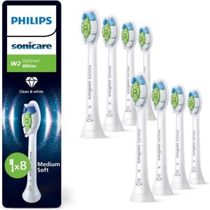Philips Sonicare Optimal White HX6068/87 Vervangende Opzetstuk voor Tandenborstel 8 st
