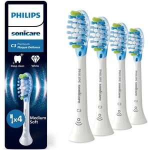 Philips Premium Plaque Defence - Set van 4 opzetborstels - HX9044/87