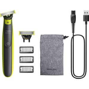 Philips - OneBlade 360 Face - Trimmer - Zwart - Kunststof - QP2724/31