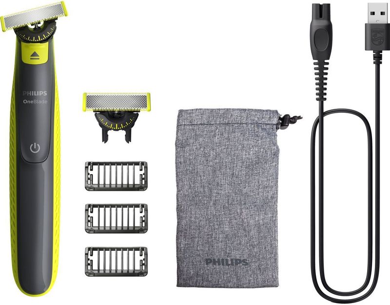 Philips - OneBlade 360 Face - Trimmer - Zwart - Kunststof - QP2724/31