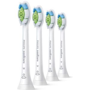 Philips - Sonicare Optimal White - Tandenborstelkoppen - 4 Stuks - Medium Zacht - Biobased Plastic