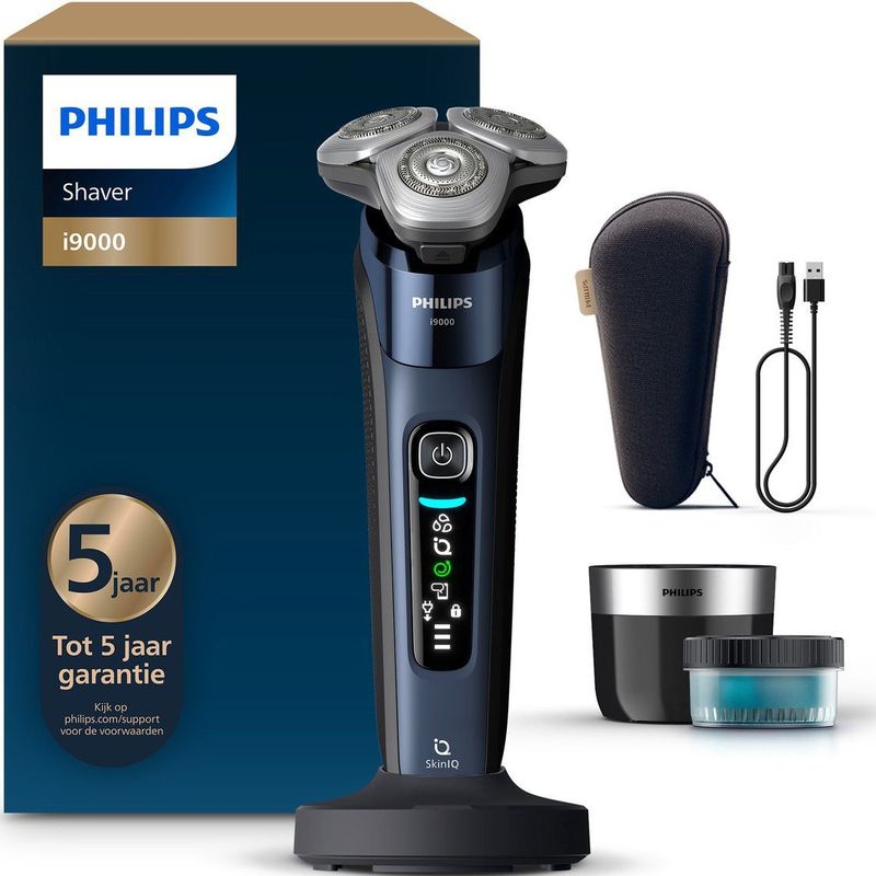 Philips - Shaver i9000 - Elektrisch Scheerapparaat - Blauw - X9003/30