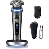 Philips Shaver i9000 Prestige Ultra Elektrisch Scheerapparaat Voor Mannen - Met Precisietrimmer - Donkergrijs - XP9402/11