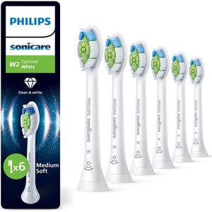 Philips Sonicare Optimal White HX6066/87 Wit (6 stuks)