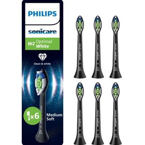 Philips Hx6066/88 Sonicare Opzetborstels: 6 W2 Optimal White