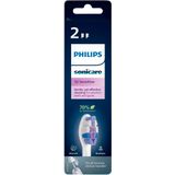 Philips - Sonicare Optimal Sensitive S2 - Opzetborstels - Wit - Verpakking van 2