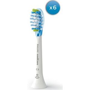 Philips - Sonicare C3 Premium - Têtes de Brosse à Dents - Blanc - Lot de 6