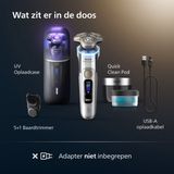 Philips - i9000 Prestige Ultra - Elektrisch Scheerapparaat - Zilver - XP9404/46