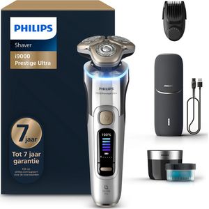 Philips - i9000 Prestige Ultra - Elektrisch Scheerapparaat - Zilver - XP9404/46