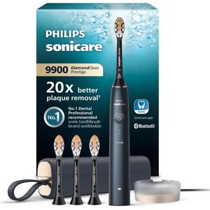 Philips - Sonicare DiamondClean Prestige 9900 - Elektrische Tandenborstel - Donkerblauw - HX9992/45