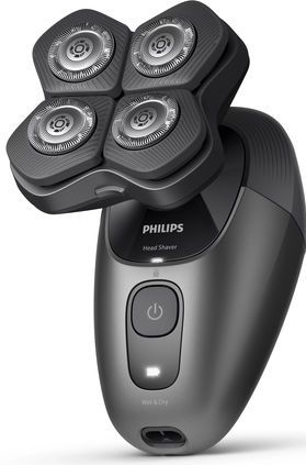 Philips Series 7000 Headshaver - Scheerapparaat mannen hoofd - Wet&Dry - Flexibele scheerkop - Opbergetui - Reinigingsstation- HS7980/15