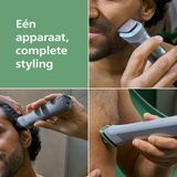 Philips MG5931/15 scheer-, knip- en trimapparaat Licht Grijs 13 Lithium-Ion (Li-Ion)