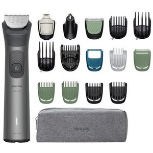 Philips - Multigroom 7000-serie - Scheerapparaat - 17-delige - Zelfslijpende Mesjes - 26 Lengtestanden