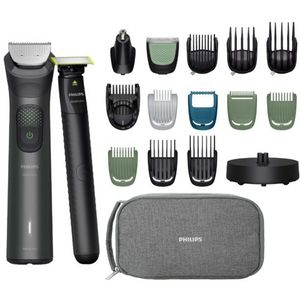 Philips - Multigroom 9000-serie - Alles-in-één Trimmer - 19-delige Set - Voor Heren - 27 Lengtestanden