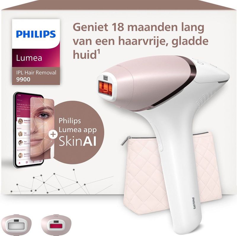 Philips - Lumea 9900 Series - IPL Ontharingsapparaat - Draadloos - BRI950/02