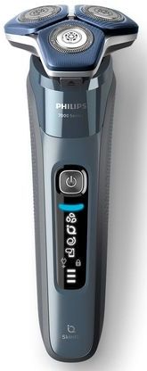 Philips SHAVER Series 7000 S7882/55 scheerapparaat Roterend scheerapparaat Trimmer Blauw