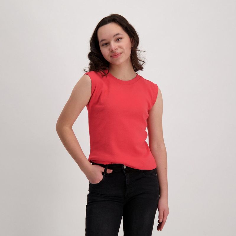 Cars Jeans - Abuella Jr. - T-shirt - Fuchsia - Katoen