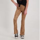 Cars - Lumi Dessin - Lange Broek - Bruin - 95% Viscose - Flared Design