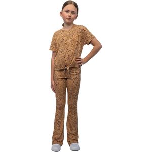 Cars - Lumi Dessin - Lange Broek - Bruin - 95% Viscose - Flared Design