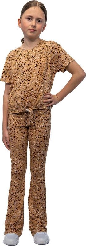 Cars - Lumi Dessin - Lange Broek - Bruin - 95% Viscose - Flared Design