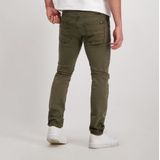 Cars Jeans - Bates Twill - Heren Broek - Army - Slim Fit