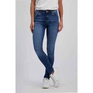 Cars High Waist Skinny Jeans Nancy Donkerblauw
