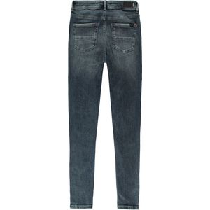 Cars High Waist Skinny Jeans Nancy Blauw-zwart