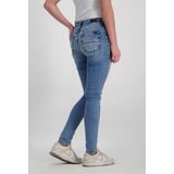 CARS Jeans Broeken NANCY Skinny Den.Bleached Used