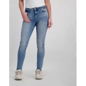 CARS Jeans Broeken NANCY Skinny Den.Bleached Used