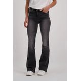 CARS Jeans Broeken MICHELLE Flare Den.Black Used