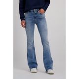 CARS Jeans Broeken MICHELLE Flare Den.Bleached Used