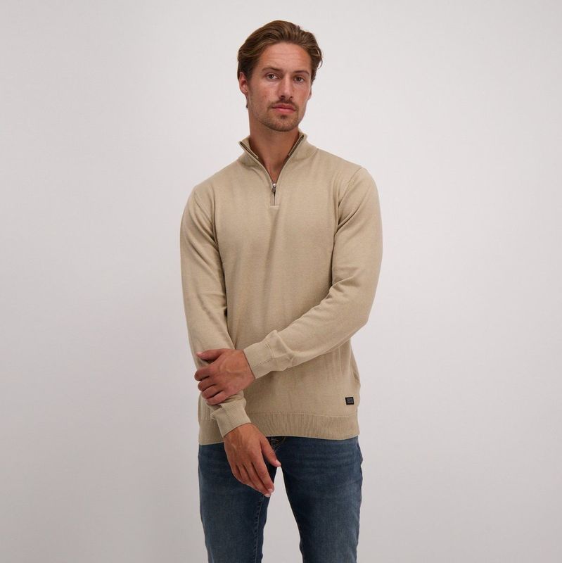 Cars Jeans - FYNO SW Zip - Heren Trui - Zwart