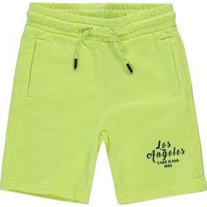 Regular fit sweatshorts met labelprint, model 'Gruss'