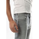 Jeans - Licht Grijs - Lange Pijp - Katoen - Kleurverloop