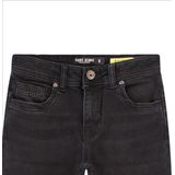 Jeans - Black - Regular Fit - Steekzakken - Riemlussen