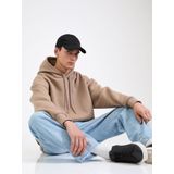 CARS Jeans Truien FERGAL SW Hood Oversized Taupe