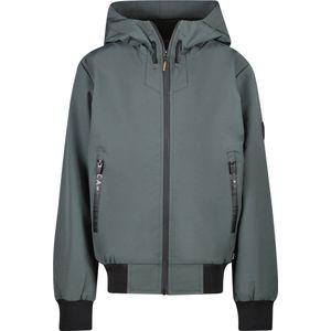 Jas Sammo - Jas - Blauw - Met Capuchon - Ritszakken