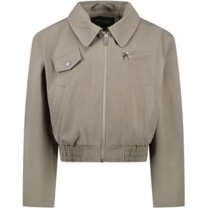 Cars - Daya - Zomerjas - Mosgroen - Ritssluiting - Lange Mouwen