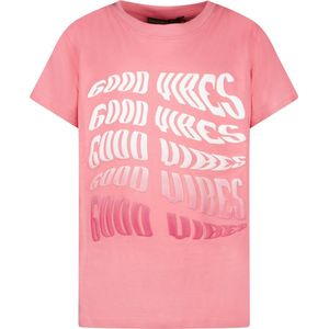 Cars - T-shirt - Roze/Wit - Katoen